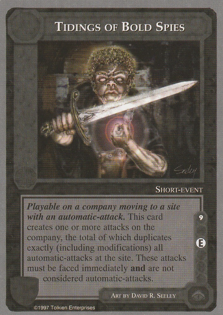 Tidings of Bold Spies [Reprint] - LE340