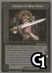 Tidings of Bold Spies [Reprint] - LE340