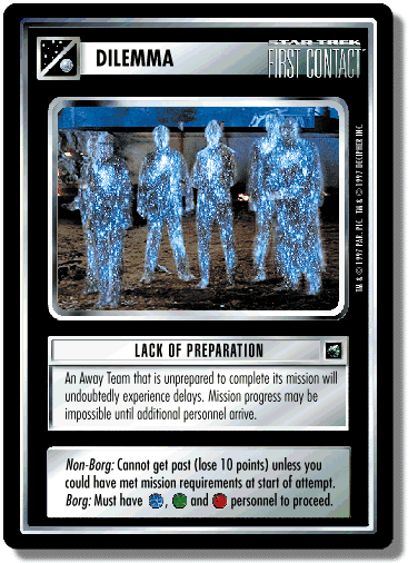 Lack of Preparation [Foil]