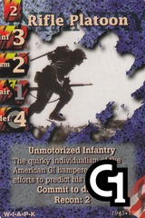 Rifle Platoon (American; Man Running with Rifle)