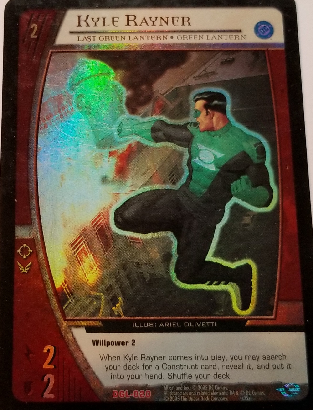 Kyle Rayner, Last Green Lantern (EA)