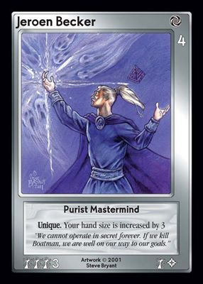Jeroen Becker, Purist Mastermind