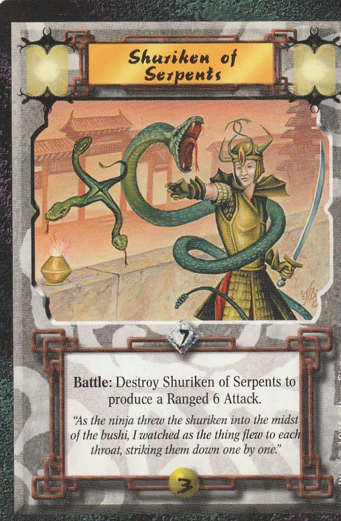 Shuriken of Serpents