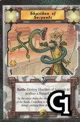 Shuriken of Serpents