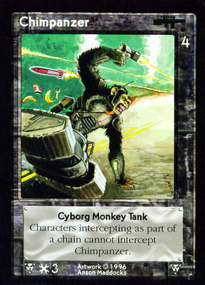 Chimpanzer, Cyborg Monkey Tank