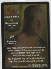 Big Freak'n Machine (Kane) Superstar Card (SS3)