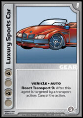 Luxury Sports Car (Foil)