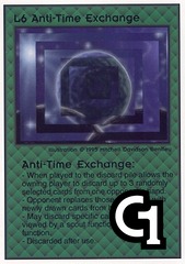 Anti-Time Exchange