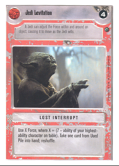 Jedi Levitation [White Border]