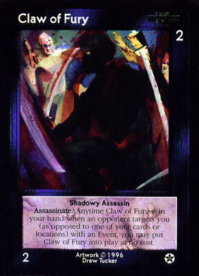 Claw of Fury, Shadowy Assassin