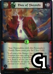 Box of Secrets FOIL