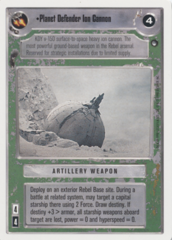 Planet Defender Ion Cannon [White Border]