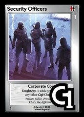 Security Officers, Corporate Cops