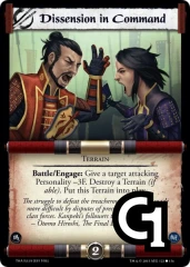 Dissension in Command