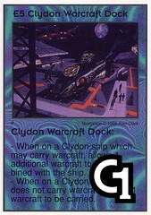 Clydon Warcraft Dock