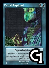 Purist Aspirant, Expendable Lackey