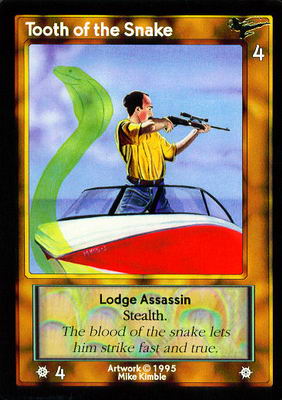 Tooth of the Snake, Lodge Assassin