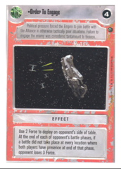 Order To Engage [White Border]