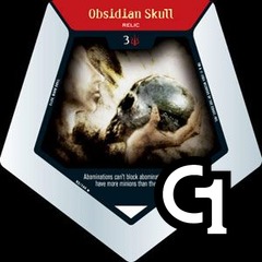 Obsidian Skull