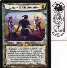 Legacy of My Ancestors