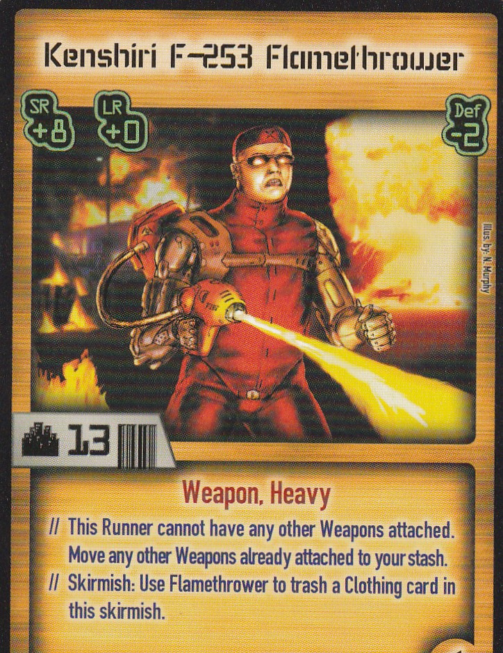 Kenshiri F-253 Flamethrower