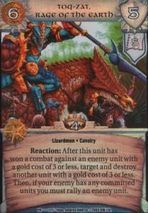 Toq-Zat, Rage of the Earth