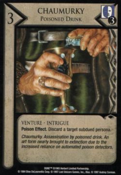 Chaumurky, Poisoned Drink