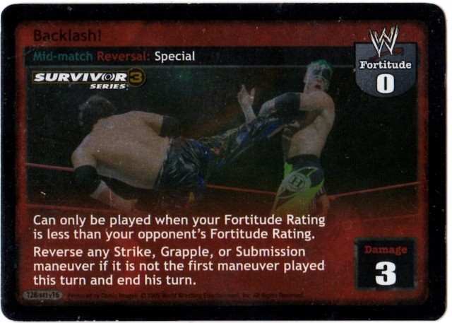 Backlash! (SS3) Foil