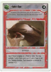 Luke's Cape [White Border]