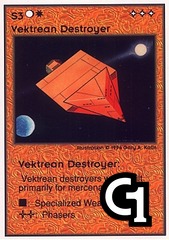 Vektrean Mercenaries Destroyer