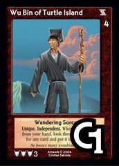 Wu Bin of Turtle Island, Wandering Sorcerer