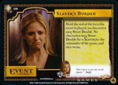 Slayer's Burden