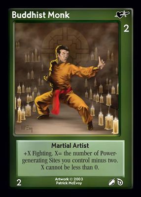 Buddhist Monk, Martial Artist