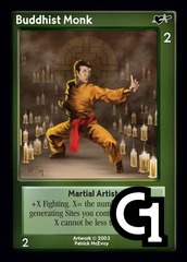 Buddhist Monk, Martial Artist