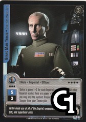 Grand Moff Tarkin - Destroyer of Alderaan (L) - Silver Stamped