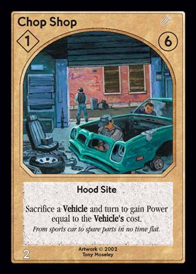 Chop Shop, Hood Site