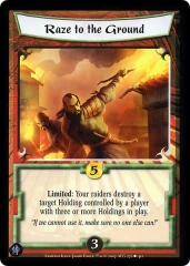 Raze to the Ground FOIL