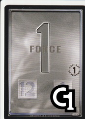 Force 1 Black - 1st Day Stamped