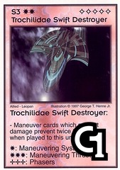 Trochilidae Swift Destroyer