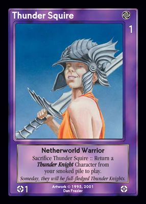 Thunder Squire, Netherworld Warrior