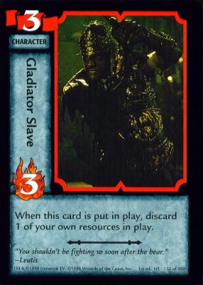 Gladiator Slave