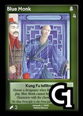 Blue Monk, Kung Fu Infiltrator