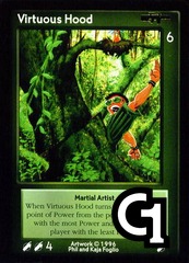 Virtuous Hood, Martial Artist