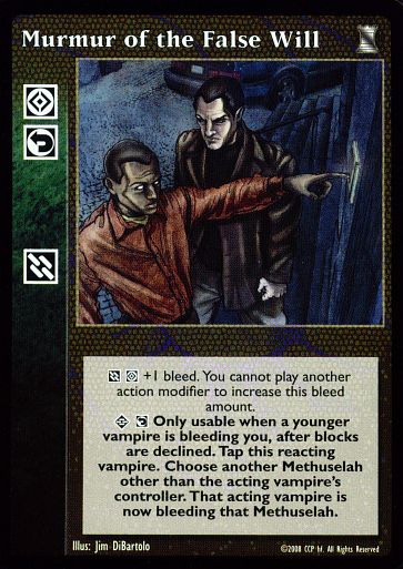 Murmur of the False Will