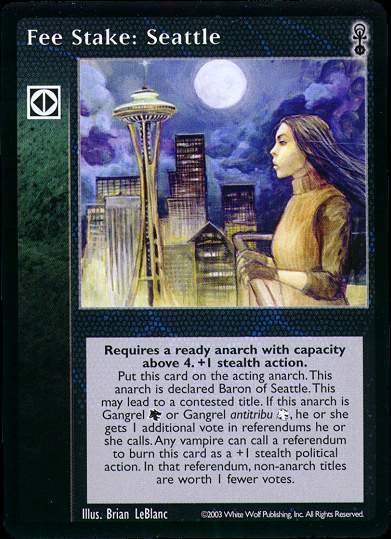 Fee Stake: Seattle