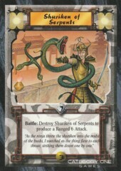 Shuriken of Serpents