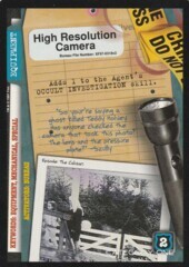High Resolution Camera