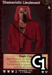 Shamanistic Lieutenant, Magic Cop