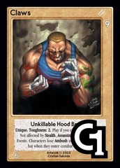 Claws, Unkillable Hood Bruiser