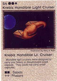Krebiz Mandible Lt Cruiser [Blue Paint]